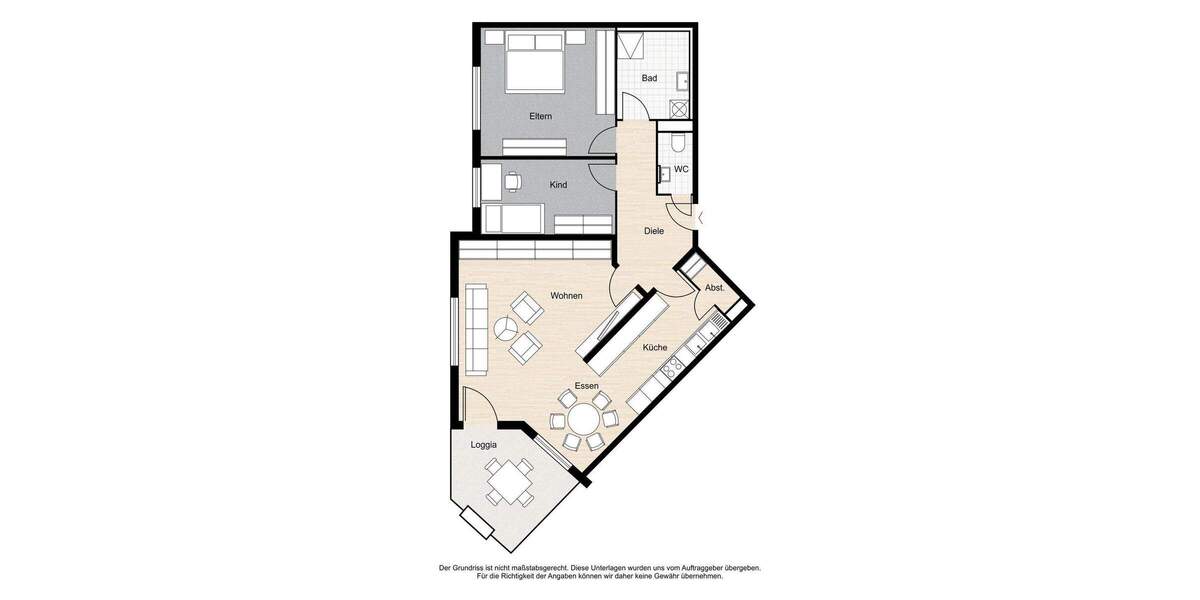 Etagenwohnung Böblingen Dagersheim - 3 Zimmer, 90 m&sup2;, 1.180&euro; | Angebot:25682114