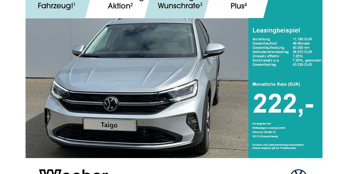 VW Taigo 2.500 km 29.970 &euro; Leonberg 71229