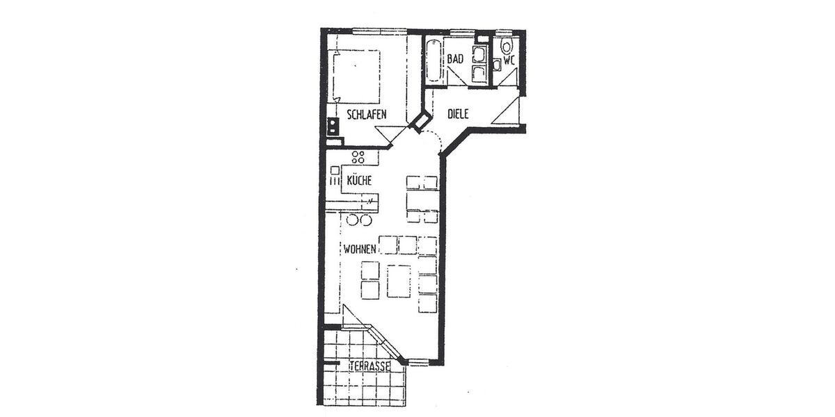 Terrassenwohnung Leonberg - 2 Zimmer, 65 m&sup2;, 1.070&euro; | Angebot:25872102