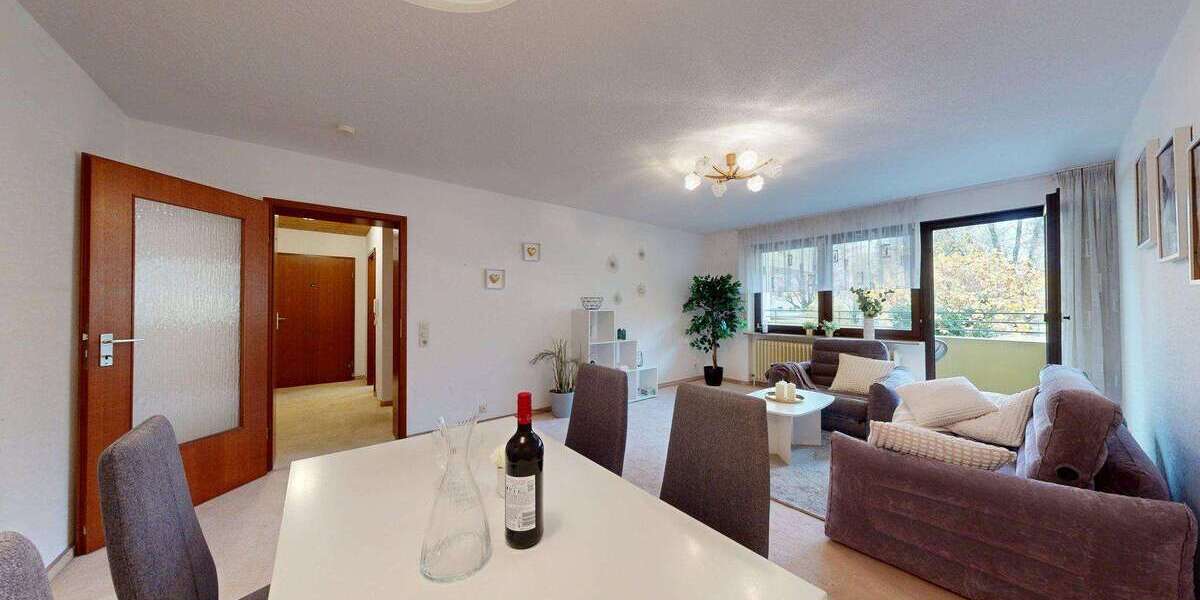 Etagenwohnung Stuttgart Fasanenhof-Ost - 3 Zimmer, 77 m&sup2;, 299.000&euro; | Angebot:25980978