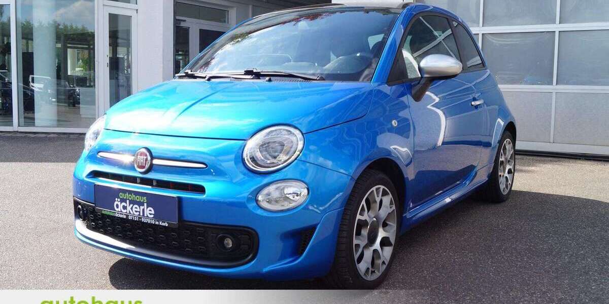 Fiat 500 21.500 km 14.190 &euro; Korb 71404