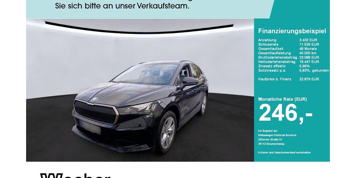 Skoda Enyaq 18.701 km 22.879 &euro; Weil der Stadt 71263