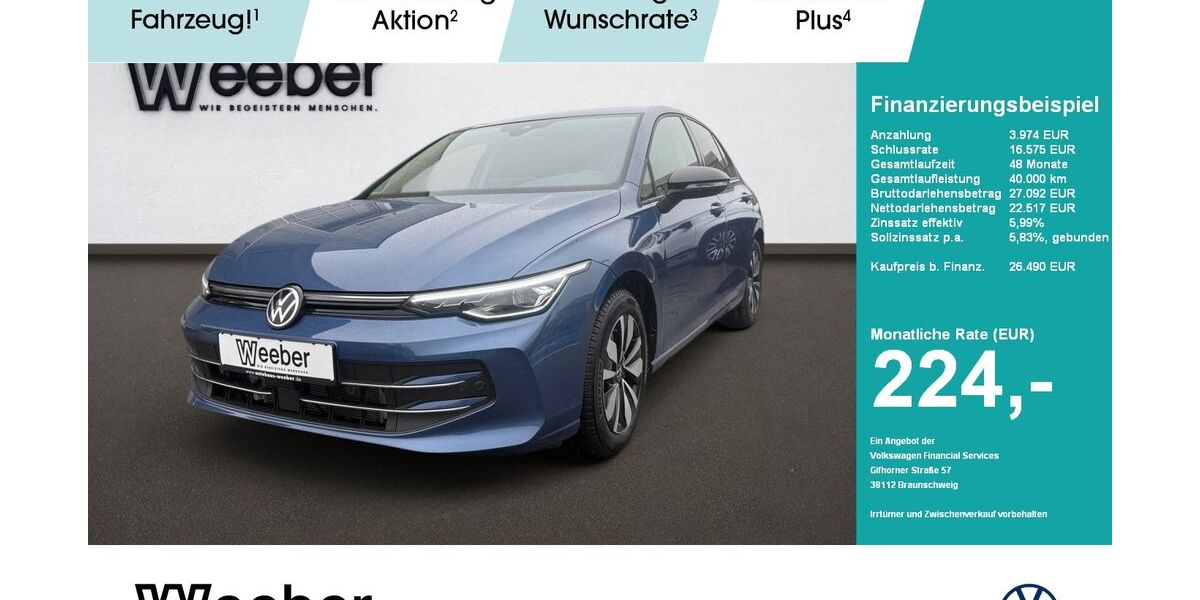 VW Golf 23.312 km 26.490 &euro; Weil der Stadt 71263