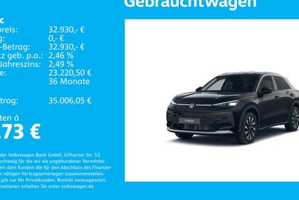 VW T-Roc 25.392 km 32.930 &euro; Stuttgart-Wangen 70188