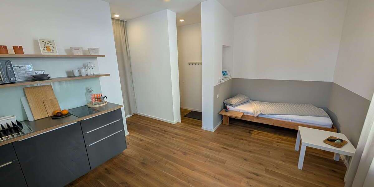 Etagenwohnung Stuttgart Obertürkheim - 1 Zimmer, 28 m&sup2;, 790&euro; | Angebot:25765641