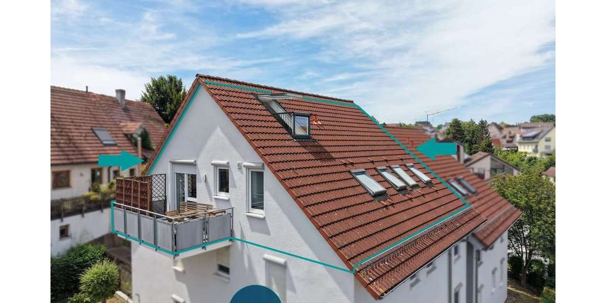 Etagenwohnung Köngen - 4 Zimmer, 67 m&sup2;, 321.000&euro; | Angebot:27162397