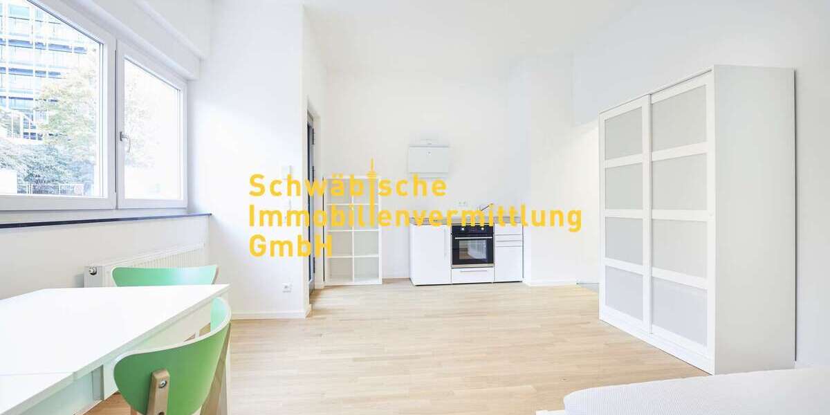 Etagenwohnung Stuttgart Stuttgart-Ost - 1 Zimmer, 26 m&sup2;, 695&euro; | Angebot:26030682