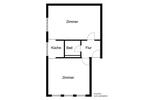 Etagenwohnung Stuttgart Stuttgart-Nord - 2 Zimmer, 44 m&sup2;, 263.000&euro; | Angebot:26626476