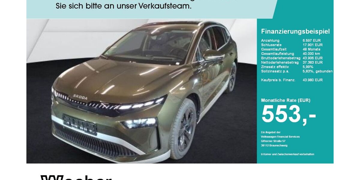 Skoda Enyaq 8.076 km 43.976 &euro; Leonberg 71229