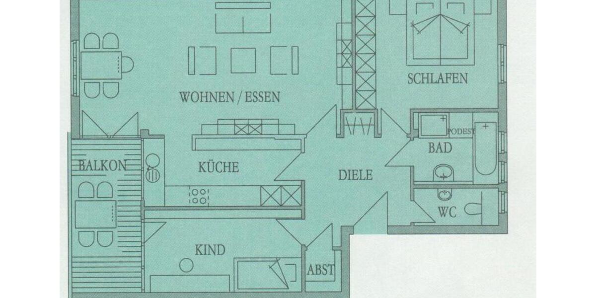 Etagenwohnung Sindelfingen - 1.275&euro; | Angebot:26041280