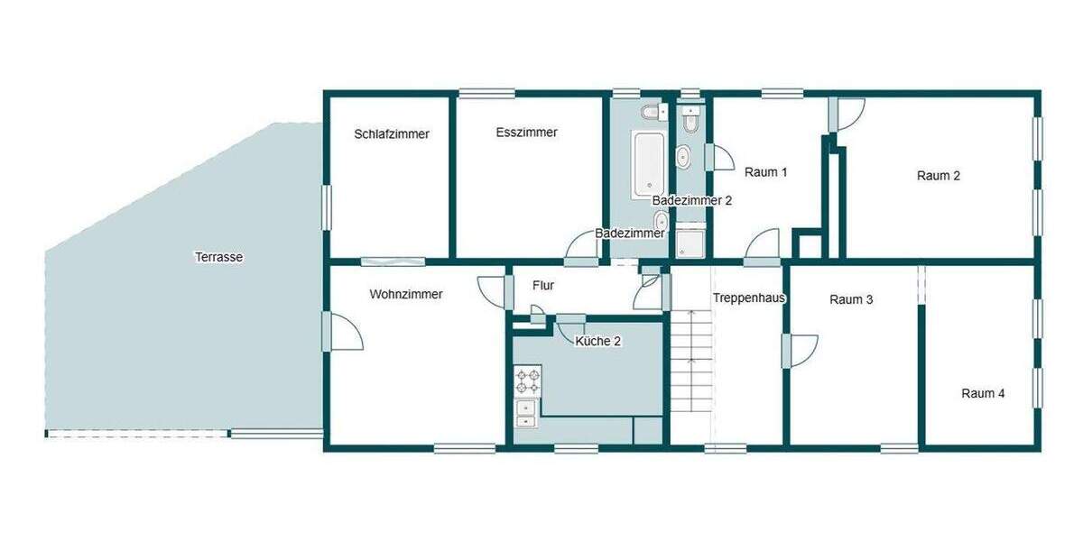 Mehrfamilienhaus, Wohnhaus Stuttgart Heumaden - 9 Zimmer, 154 m&sup2;, 398.000&euro; | Angebot:25718008