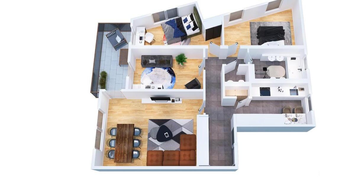 Etagenwohnung Stuttgart Stuttgart-Nord - 4 Zimmer, 113 m&sup2;, 3.260&euro; | Angebot:27600663