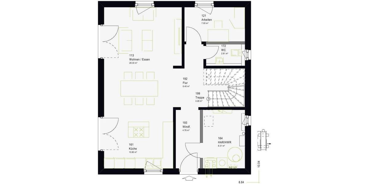 Einfamilienhaus Vaihingen an der Enz Aurich - 5 Zimmer, 128 m&sup2;, 429.000&euro; | Angebot:26867130