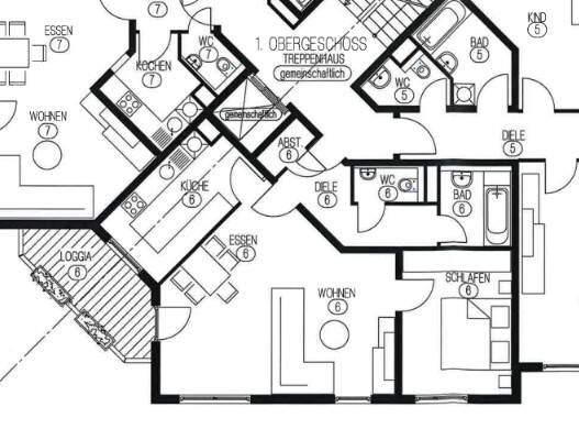 Etagenwohnung Tamm - 2 Zimmer, 70 m&sup2;, 890&euro; | Angebot:26759083