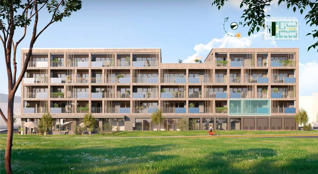 Etagenwohnung Ludwigsburg Ost - 2 Zimmer, 49 m&sup2;, 299.500&euro; | Angebot:25677733