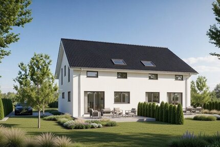 ***Familienglück im Neubaugebiet- Individuelle Doppelhaushälfte in Erdmannhausen*** - Haus Erdmannhausen | Angebot:27473620