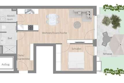 Wohnung Besigheim - 2.5 Zimmer, 67 m&sup2;, 1.030&euro; | Angebot:27227585