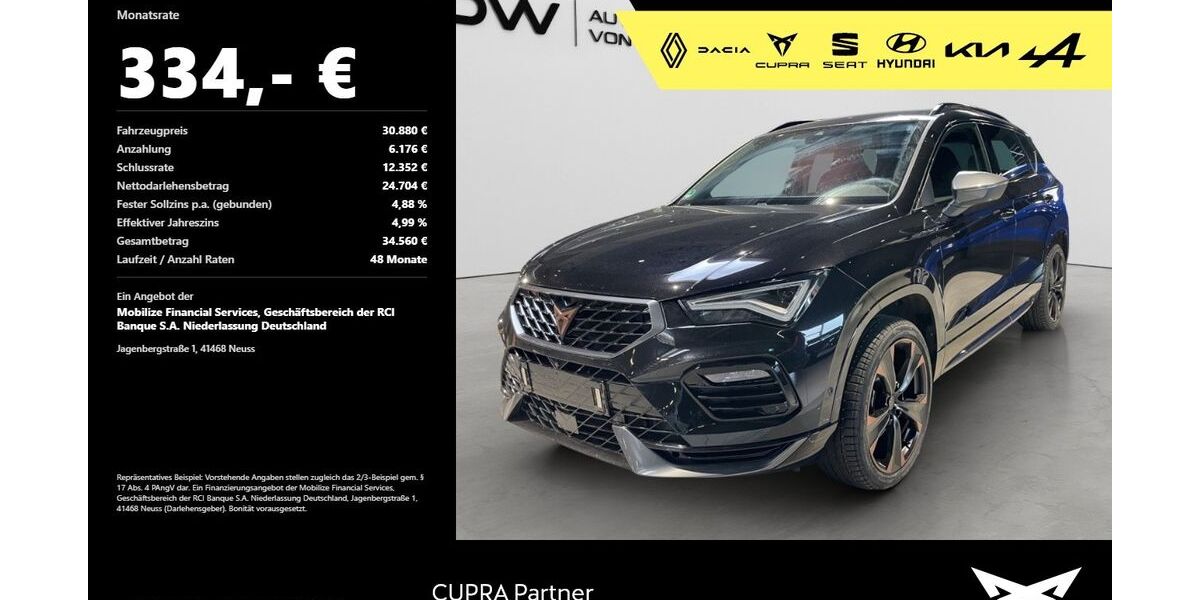 Cupra Ateca 22.000 km 28.980 &euro; Heilbronn 74076