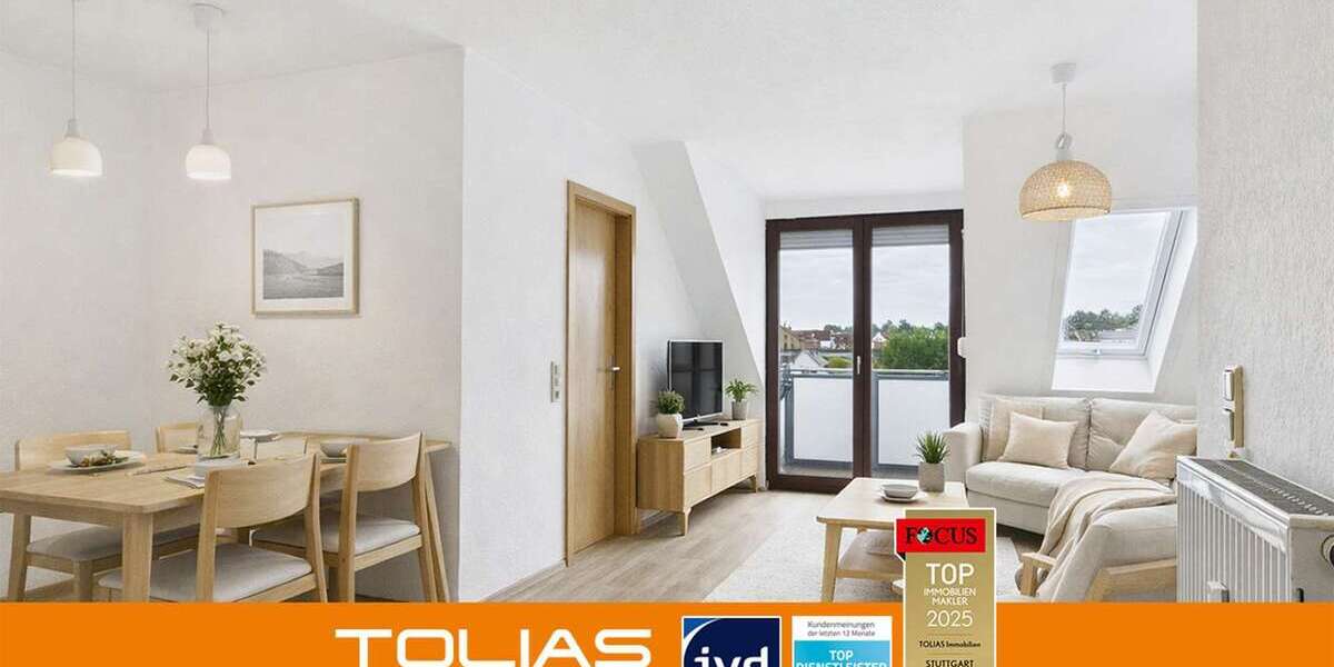 Etagenwohnung Magstadt - 2 Zimmer, 46 m&sup2;, 196.000&euro; | Angebot:24449552