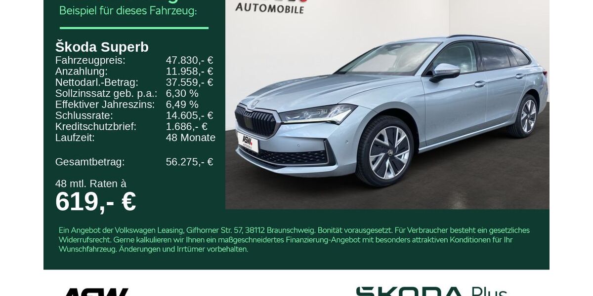 Skoda Superb 29.900 km 33.390 &euro; Heilbronn 74076