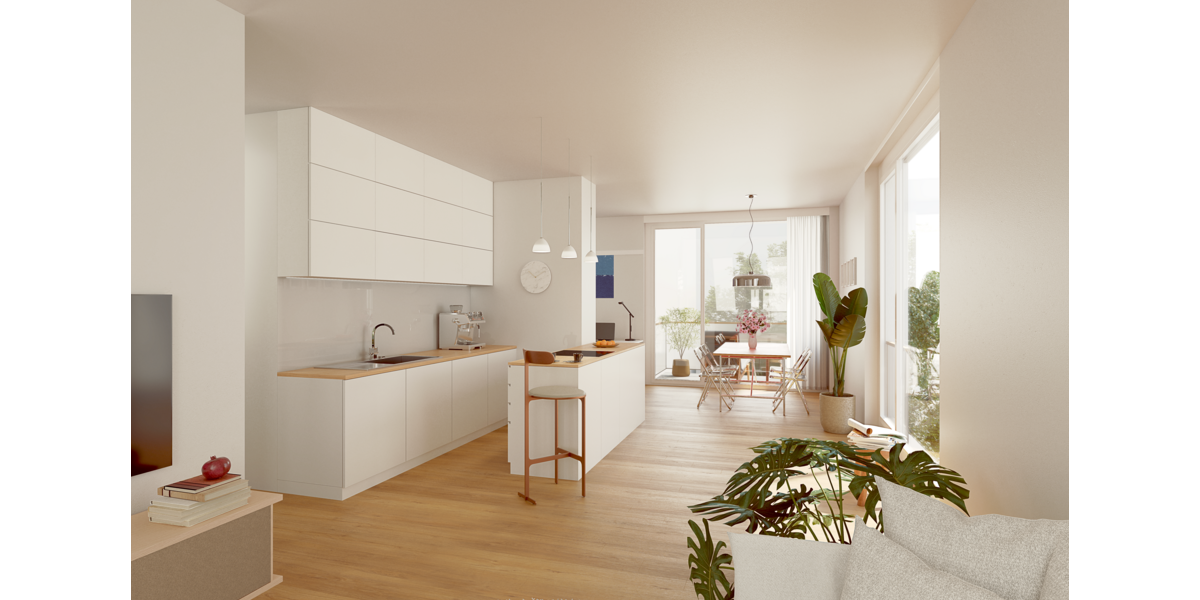 Etagenwohnung Heilbronn - 2.5 Zimmer, 84 m&sup2;, 610.900&euro; | Angebot:17824224