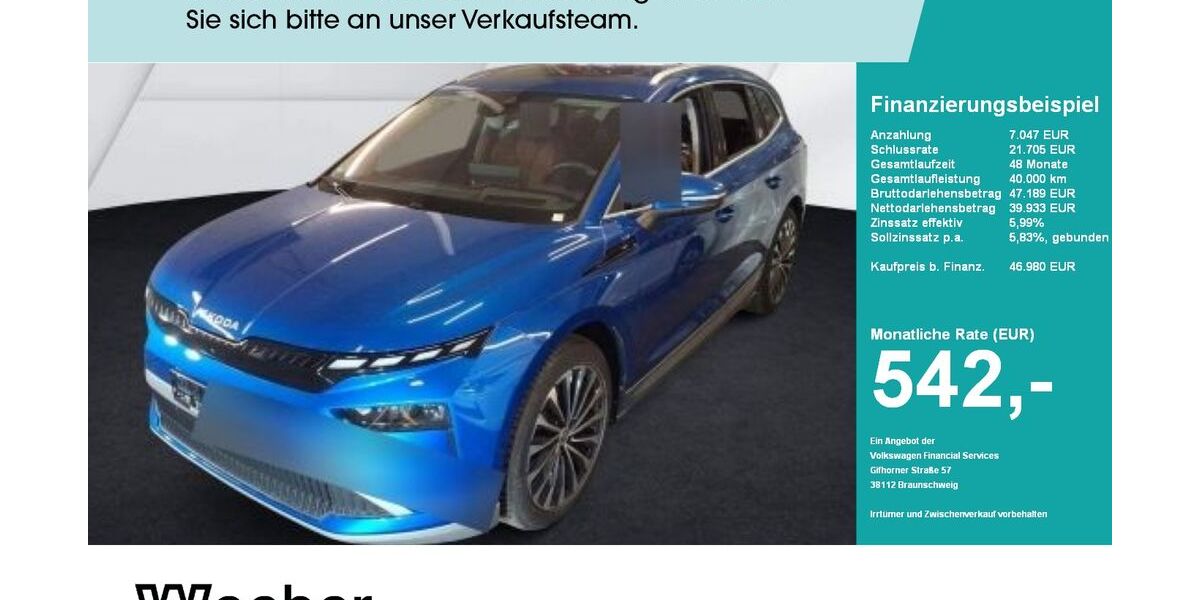 Skoda Enyaq 13.813 km 46.976 &euro; Leonberg 71229