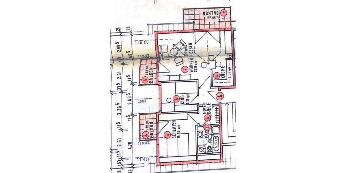 Etagenwohnung Neckarwestheim - 3.5 Zimmer, 76 m&sup2;, 297.500&euro; | Angebot:27166100