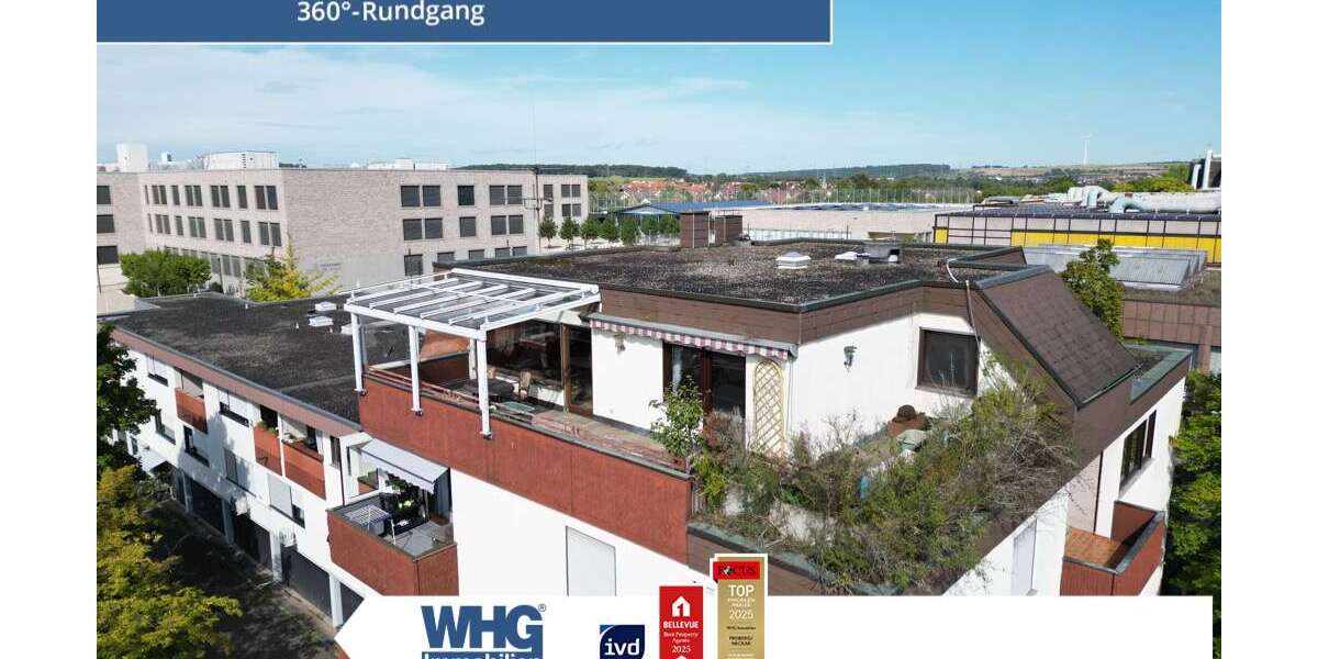 Etagenwohnung Freiberg am Neckar - 4.5 Zimmer, 120 m&sup2;, 359.000&euro; | Angebot:22609936