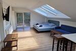 Dachgeschoßwohnung Stuttgart Feuerbach - 1 Zimmer, 32 m&sup2;, 950&euro; | Angebot:26033384