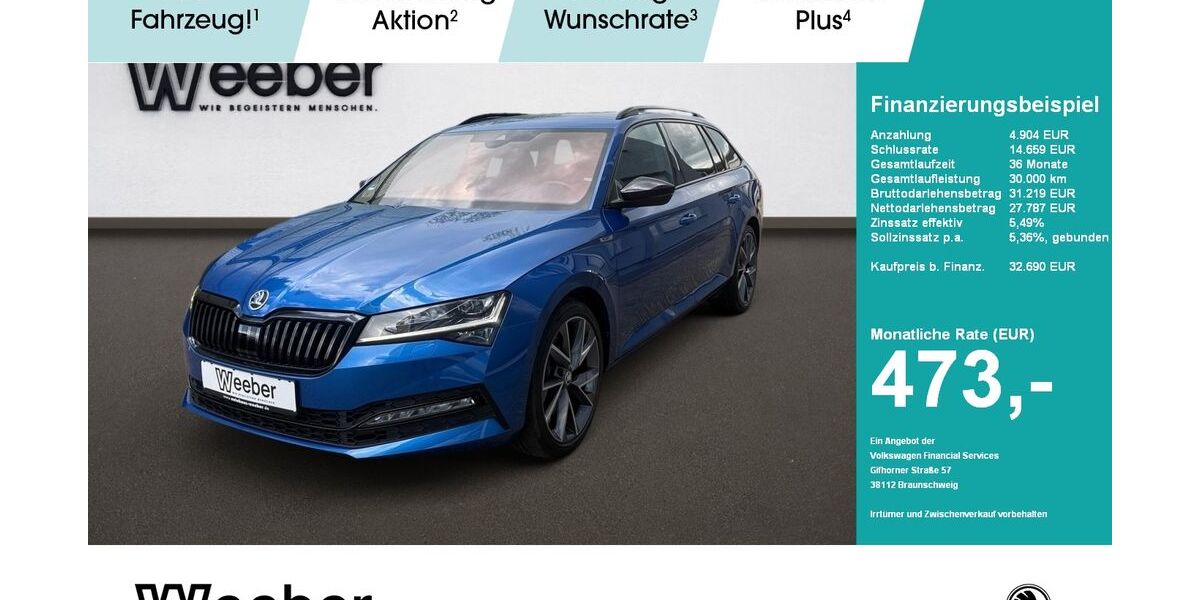 Skoda Superb 47.377 km 32.690 &euro; Weil der Stadt 71263