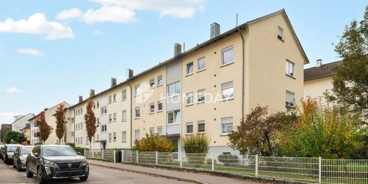 Etagenwohnung Ludwigsburg Ost - 2 Zimmer, 56 m&sup2;, 220.000&euro; | Angebot:25677386