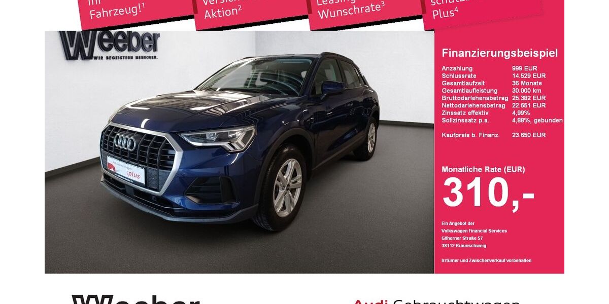 Audi Q3 63.036 km 22.750 &euro; Leonberg 71229
