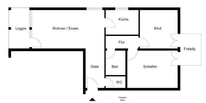 Hochparterre Rudersberg - 3 Zimmer, 77 m&sup2;, 248.000&euro; | Angebot:26577468