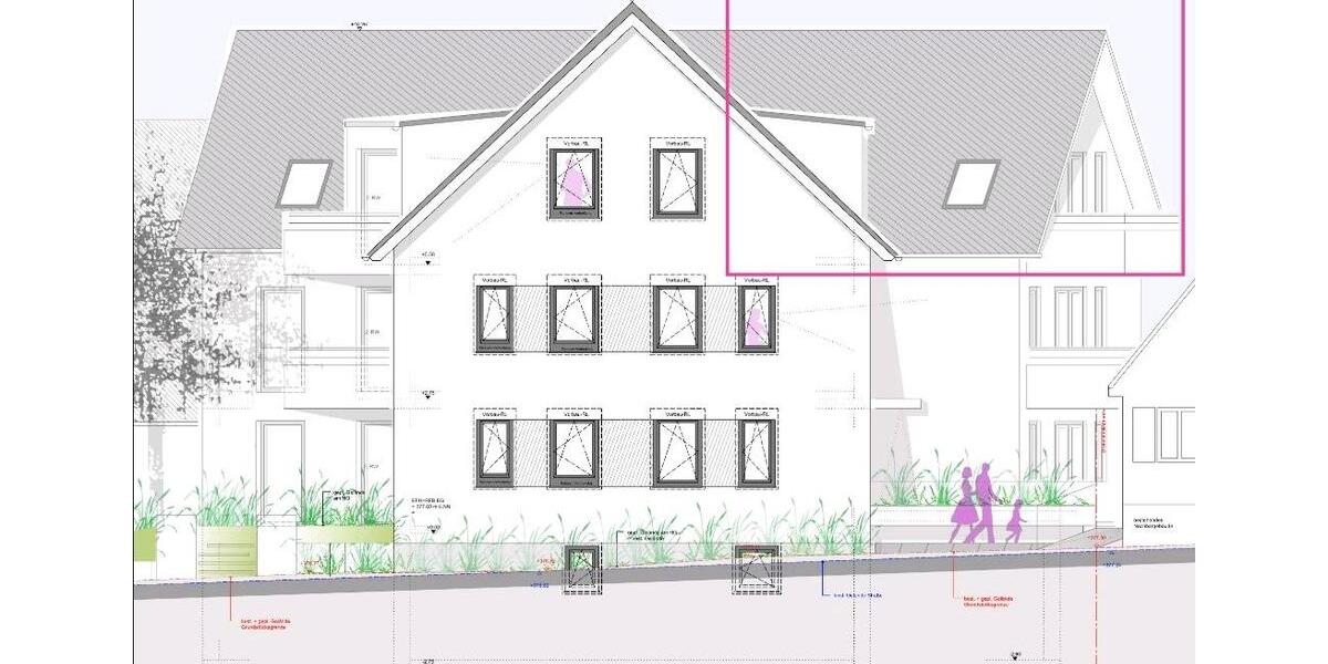 Dachgeschoßwohnung Filderstadt - 3 Zimmer, 62 m&sup2;, 1.450&euro; | Angebot:25332676