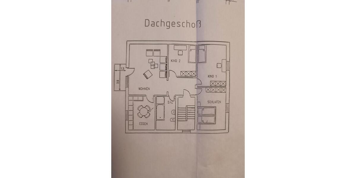 Dachgeschoßwohnung Spiegelberg - 4 Zimmer, 83 m&sup2;, 770&euro; | Angebot:27539446
