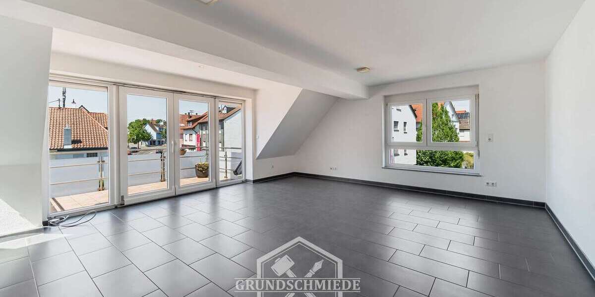 Etagenwohnung Ludwigsburg Oßweil - 3 Zimmer, 92 m&sup2;, 1.150&euro; | Angebot:26982837