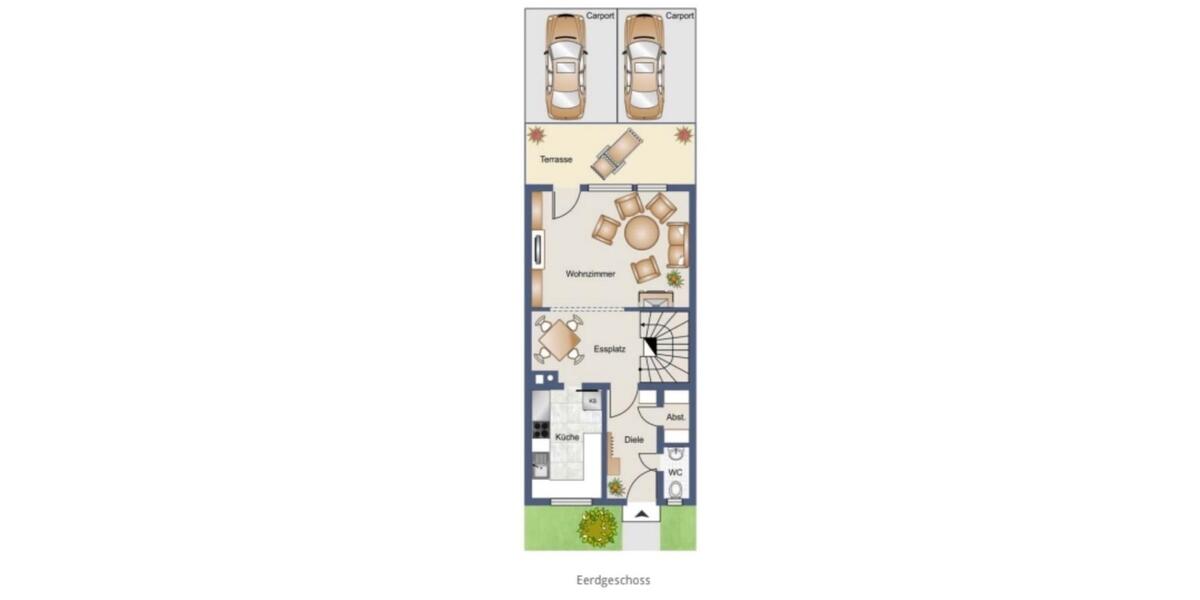 Reihenhaus Tamm - 4.5 Zimmer, 119 m&sup2;, 599.999&euro; | Angebot:26605025