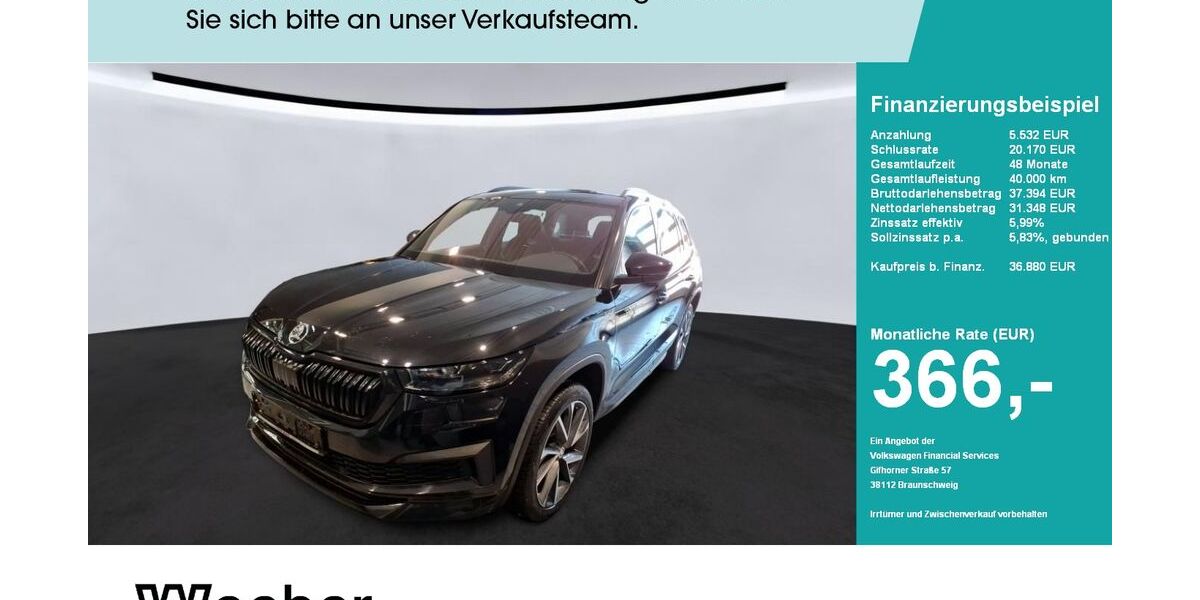 Skoda Kodiaq 54.395 km 36.879 &euro; Leonberg 71229
