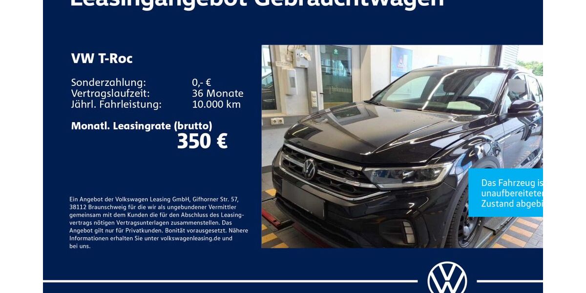 VW T-Roc 116.432 km 21.630 &euro; Stuttgart-Feuerbach 70469