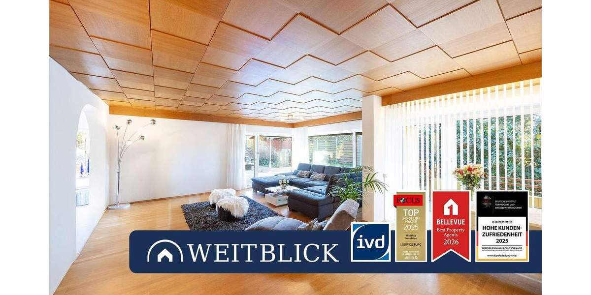 Bungalow Ludwigsburg Süd - 4 Zimmer, 200 m&sup2;, 949.000&euro; | Angebot:25898723