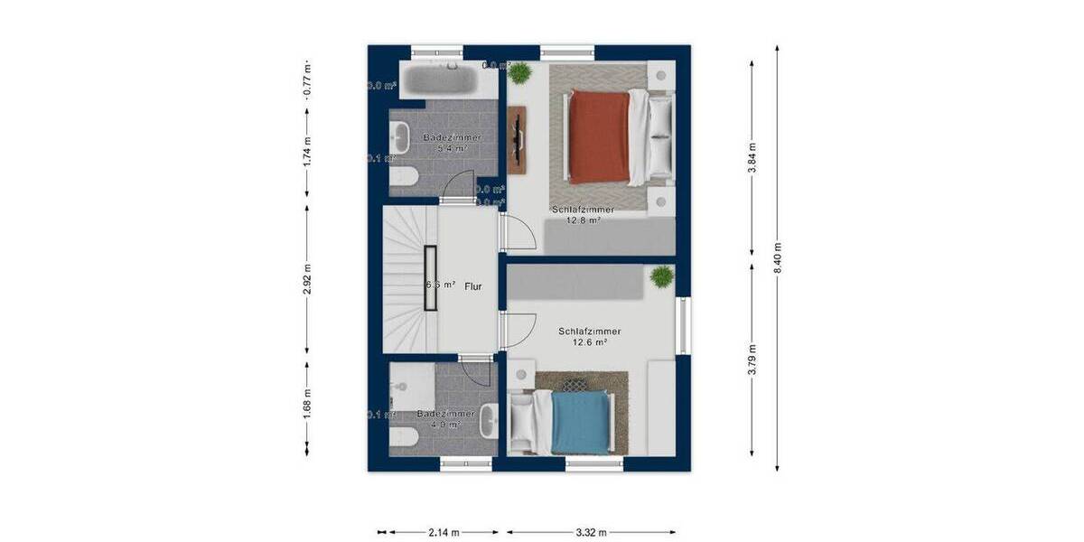 Doppelhaushälfte Stuttgart Luginsland - 6 Zimmer, 120 m&sup2;, 1.800&euro; | Angebot:26474790