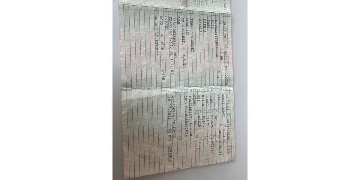 Ford Tourneo 169.000 km 5.200 &euro; Heilbronn 74081