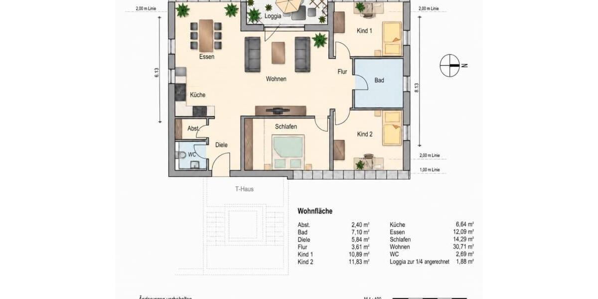 Etagenwohnung Lauffen am Neckar - 4.5 Zimmer, 110 m&sup2;, 570.000&euro; | Angebot:27533769
