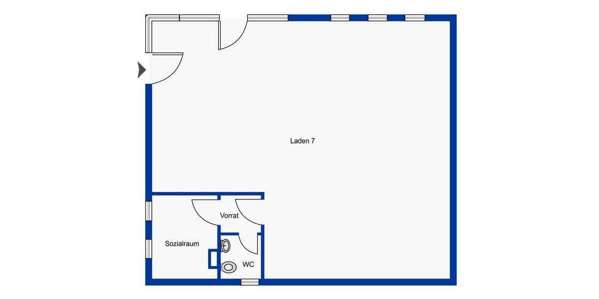 Gewerbeobjekt Backnang - 1.200&euro; | Angebot:23744825