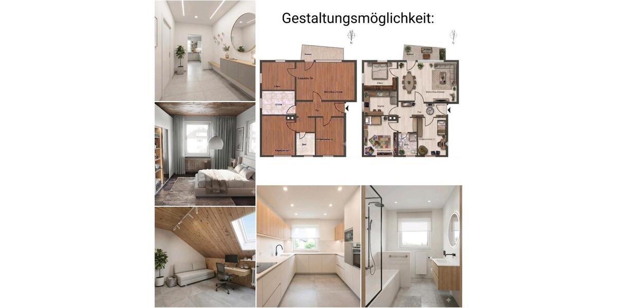 Etagenwohnung Denkendorf - 5 Zimmer, 97 m&sup2;, 315.000&euro; | Angebot:27185812