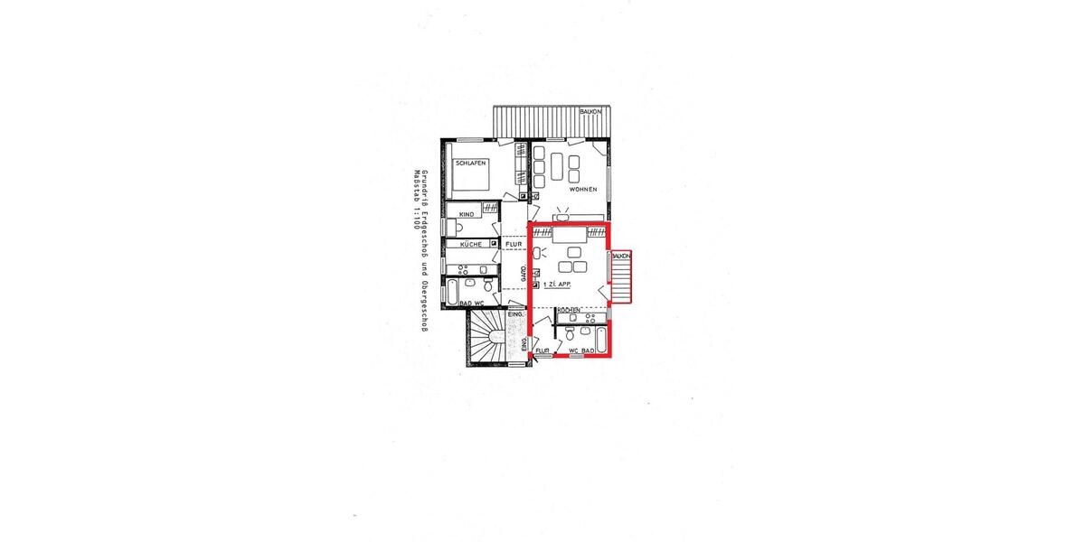 Mehrfamilienhaus, Wohnhaus Leinfelden-Echterdingen Echterdingen - 1.5 Zimmer, 29 m&sup2;, 125.000&euro; | Angebot:25635686