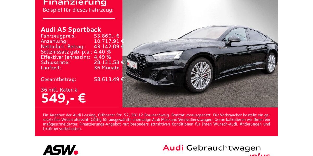 Audi A5 22.100 km 50.990 &euro; Heilbronn 74074