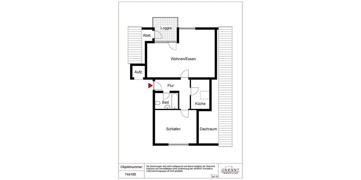Etagenwohnung Heilbronn - 2 Zimmer, 65 m&sup2;, 235.000&euro; | Angebot:25730275