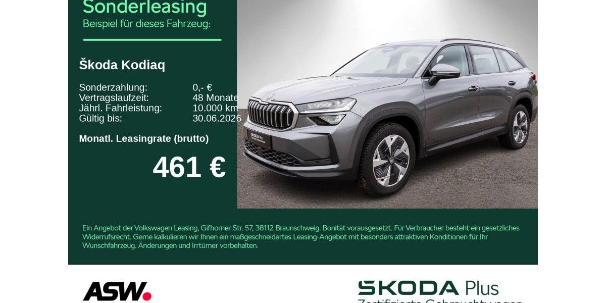 Skoda Kodiaq 24.500 km 44.560 &euro; Heilbronn 74076