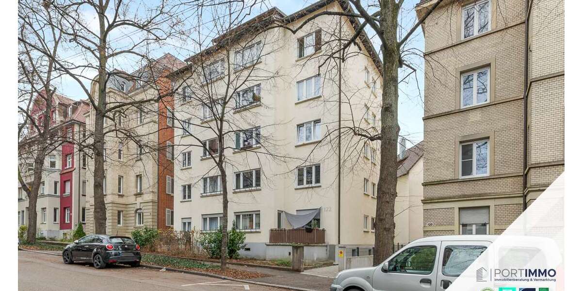 Etagenwohnung Stuttgart Bad Cannstatt - 2 Zimmer, 56 m&sup2;, 150.000&euro; | Angebot:26612765